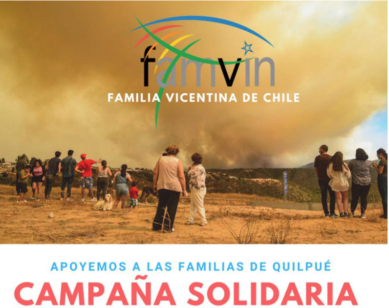 Campaña de la Familia Vicentina en favor de los damnificados de Quilpué